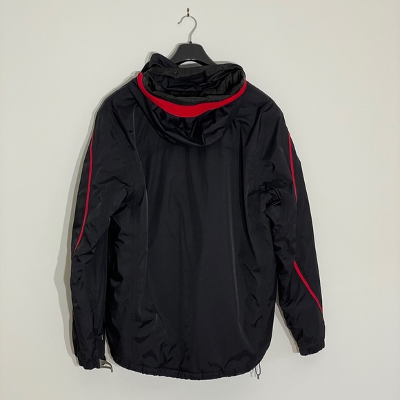 Lands' End Men's Black Winter Jacket with Hood Size XL - Picture 3 of 7